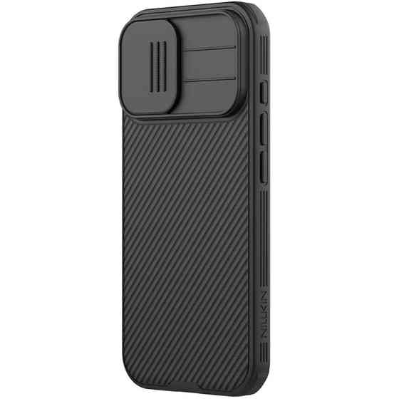 Карбоновая накладка Nillkin CamShield Pro Magnetic для Apple iPhone 17 (6.3") Херсон