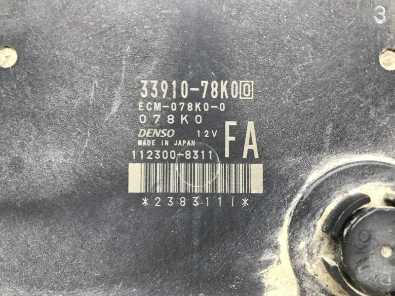 Блок управления двигателем Suzuki Grand Vitara 2005-2016 33910-78K00 (Арт. 57873) Київ - зображення 4