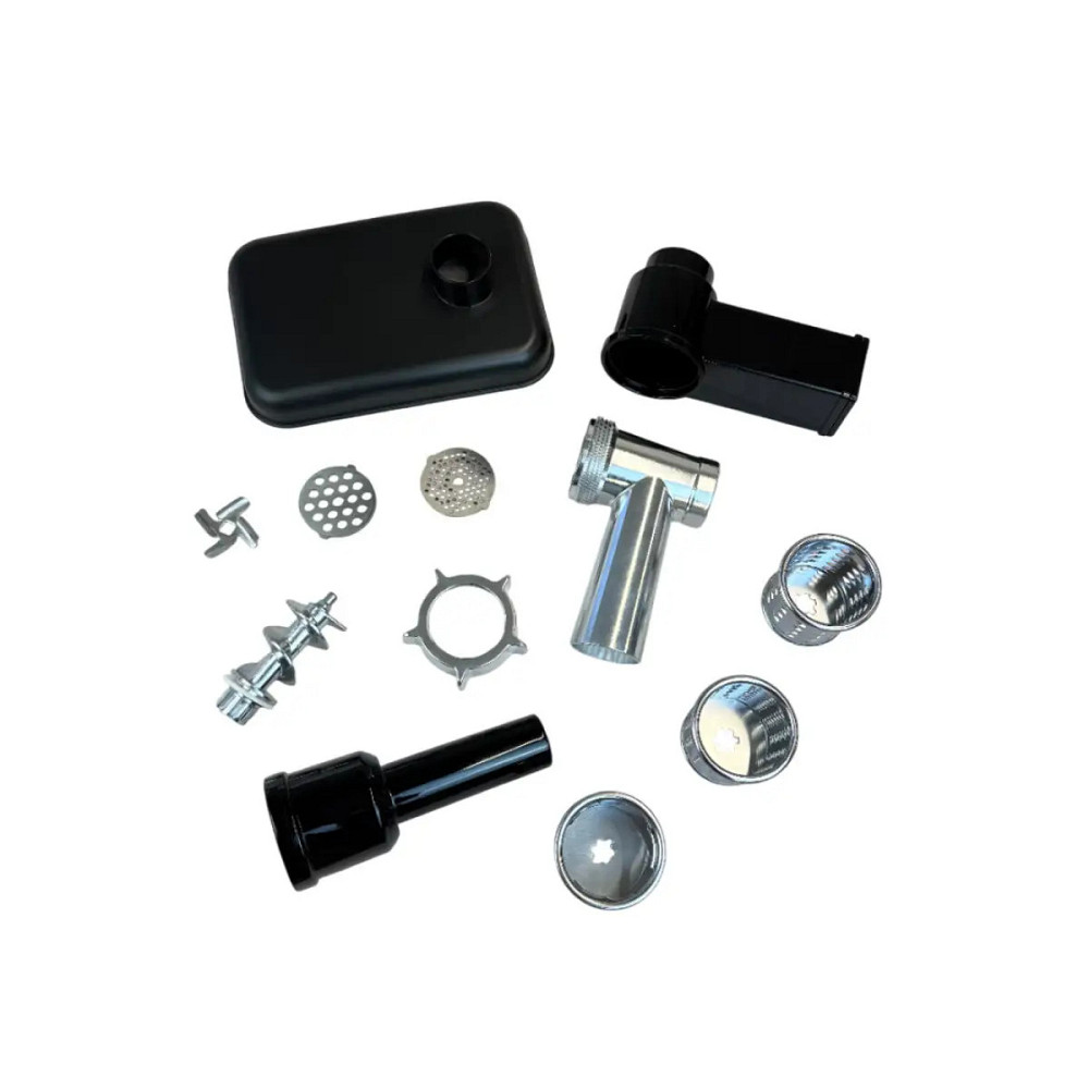 Мясорубка электрическая Grunhelm AMG181SS 1800 Вт серая Київ - зображення 7