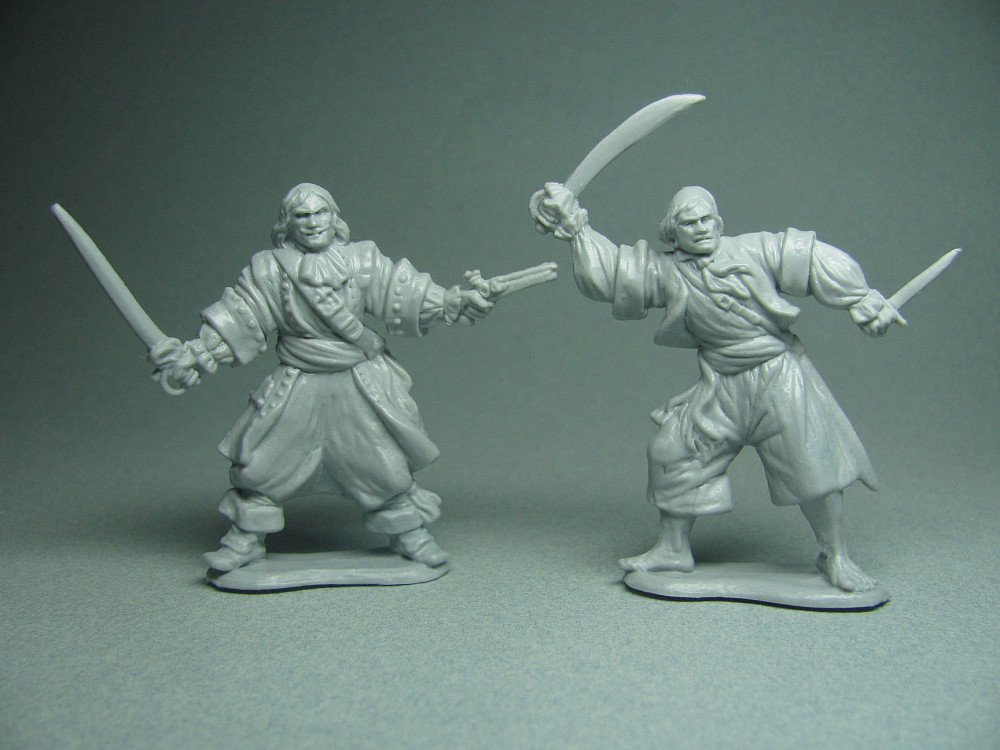 Пірати 17ст. 1/32м, 54мм, 2-і фігурки, іграшки, міні-набір, солдатики, подарунки для дітей Київ - зображення 2