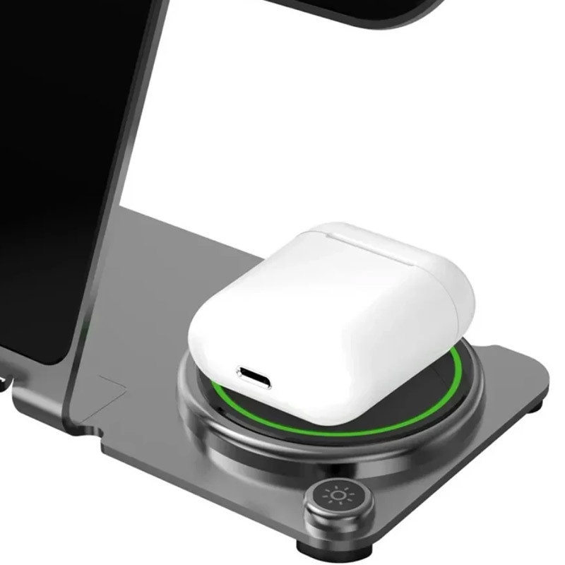 Уценка БЗУ WIWU Wi-W005 3 in 1 wireless charger Херсон - зображення 4