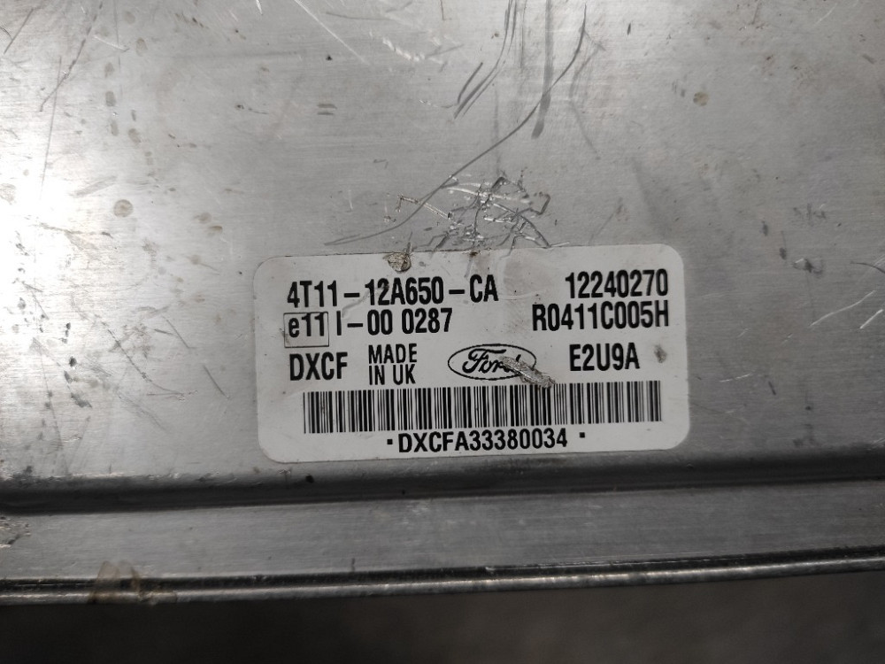 Блок управления двигателем Ford Connect 1.8 tdci 2002-2006 (4T11-12A650-CA) Ковель - зображення 2