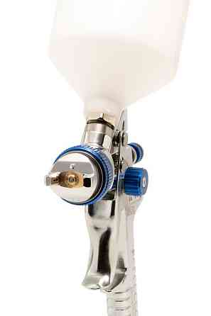 Краскопульт пневматический MASTERTOOL HVLP GLAZE ВПЛБ 600 мл Ø 1,4 мм круглый/плоский факел 150-220  Харьков