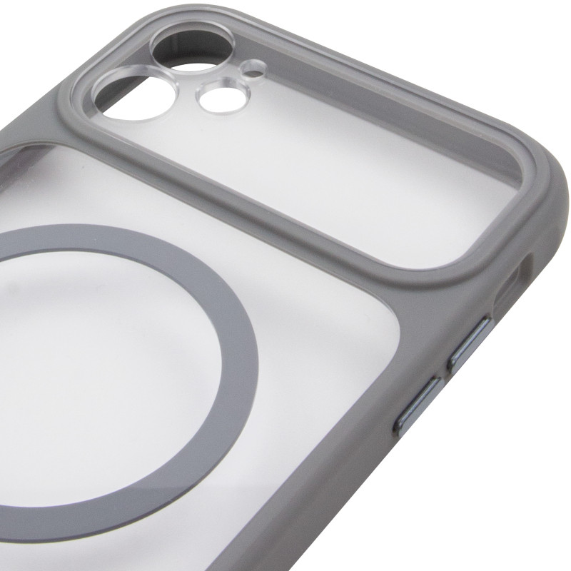 Чехол TPU+PC GETMAN Moon Clear with MagSafe для Apple iPhone 11 (6.1") Херсон - зображення 5
