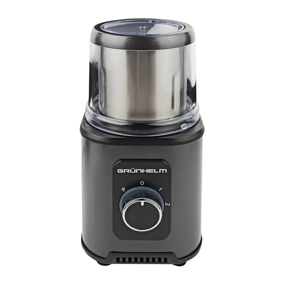 Кофемолка Grunhelm GС-4511S 450 Вт серая Київ - зображення 1
