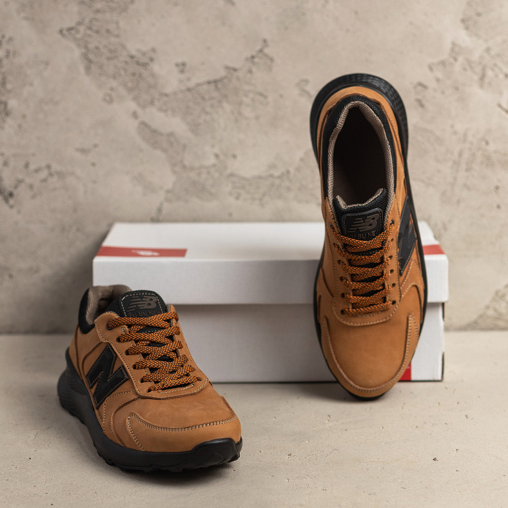 Мужские кожаные кроссовки Киев - изображение 12