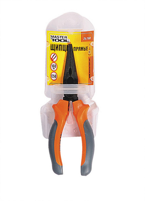 Щипцы прямые MASTERTOOL 160 мм фосфатированные С50/HRC 55~65 25-2160 Харків - зображення 2