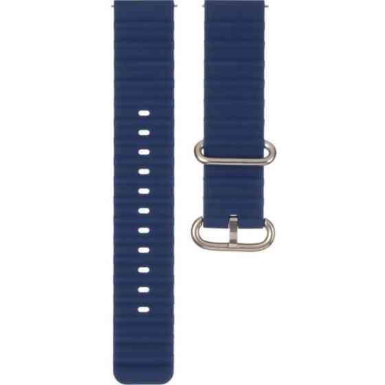 DM Ремінець Flat marine style 20 mm Dark Blue (Код товару:41472) Харків