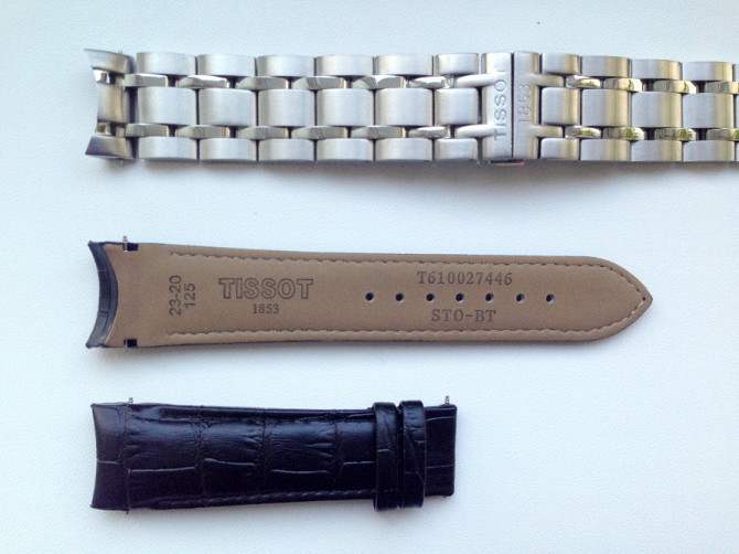 ремешок полумесяц браслет TISSOT 19,20,22,23,24мм часы T035627,T035617 Київ - зображення 1