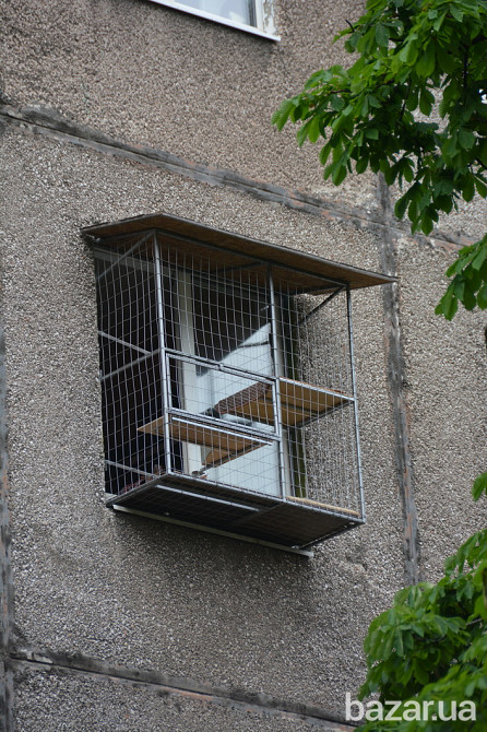 Вольер для кошек на окно. "Броневик" Днепр. Днепр - изображение 11