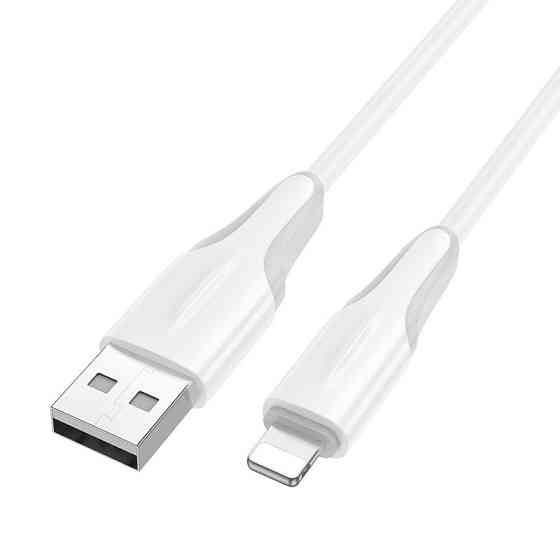 Дата кабель Borofone BX119 New USB to Lightning 2.4A (1m) Херсон