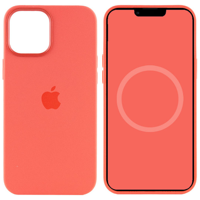 Чехол Silicone case (AAA) with Magsafe and Animation для Apple iPhone 12 Pro / 12 (6.1") Херсон - изображение 8