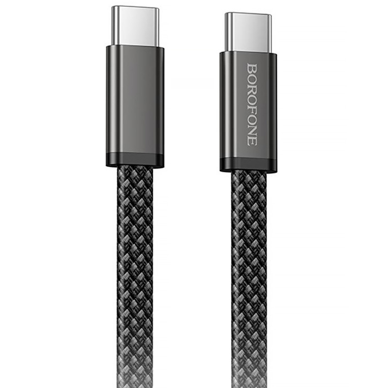 Дата кабель Borofone BX124 Peace Type-C to Type-C 60W (1m) Херсон - зображення 1