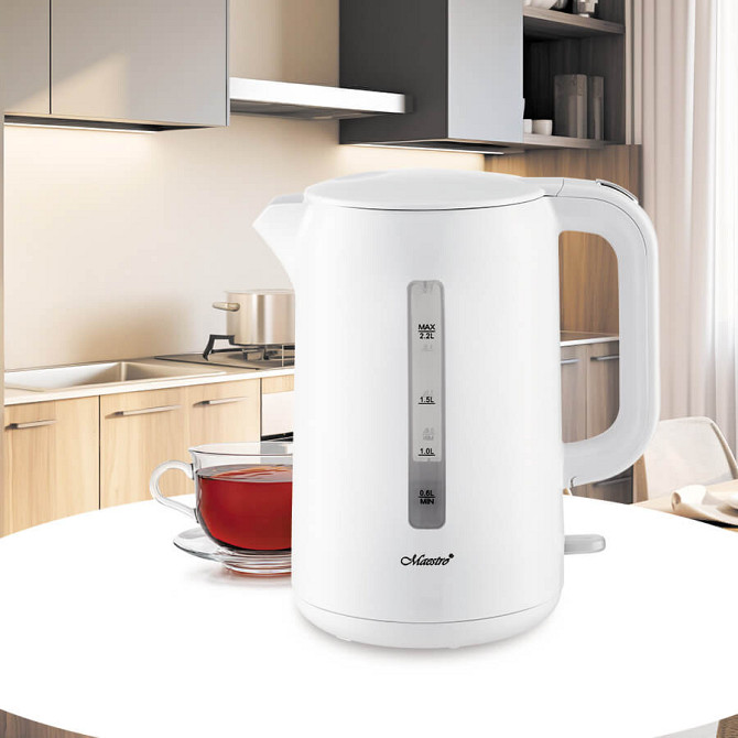 Электрочайник Maestro MR-022-White 2.2 л белый Київ - зображення 1