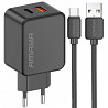 СЗУ Amaya E113UC PD25W+QC3.0 (1USB-A/1C) + кабель USB to Type-C Херсон