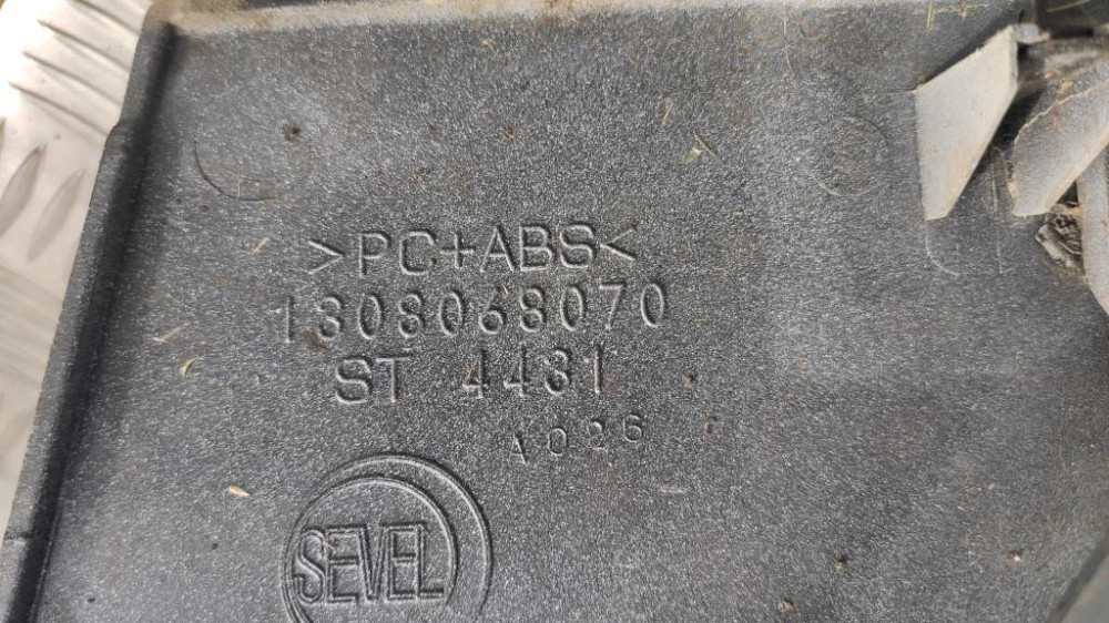 Решетка бампера Peugeot Boxer 2006-2013 (1308068070) Ковель - изображение 3