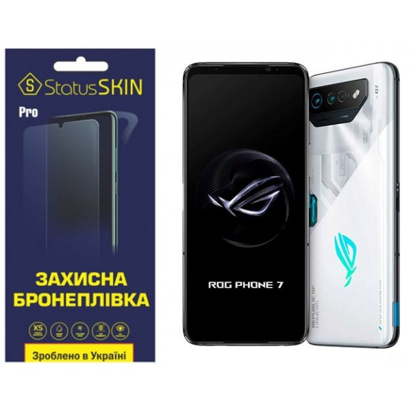 Поліуретанова плівка StatusSKIN Pro на екран Asus ROG Phone 7 Матова (Код товару:30958) Харьков - изображение 2