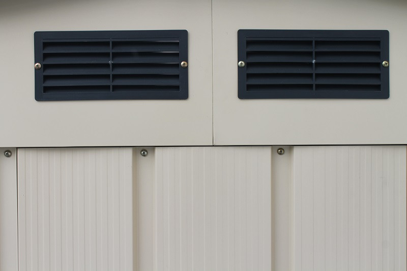 Сарай металлический ECO 320x302x196 см зеленый с белым Киев - изображение 11