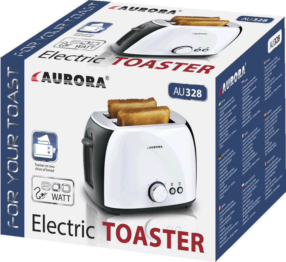 Сендвичница Aurora 328AU 750 Вт черная Київ - зображення 2