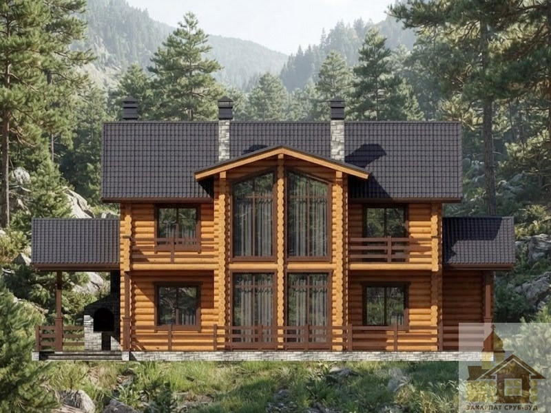 Зруб Газдівський двір 190 м² Одеса - зображення 7