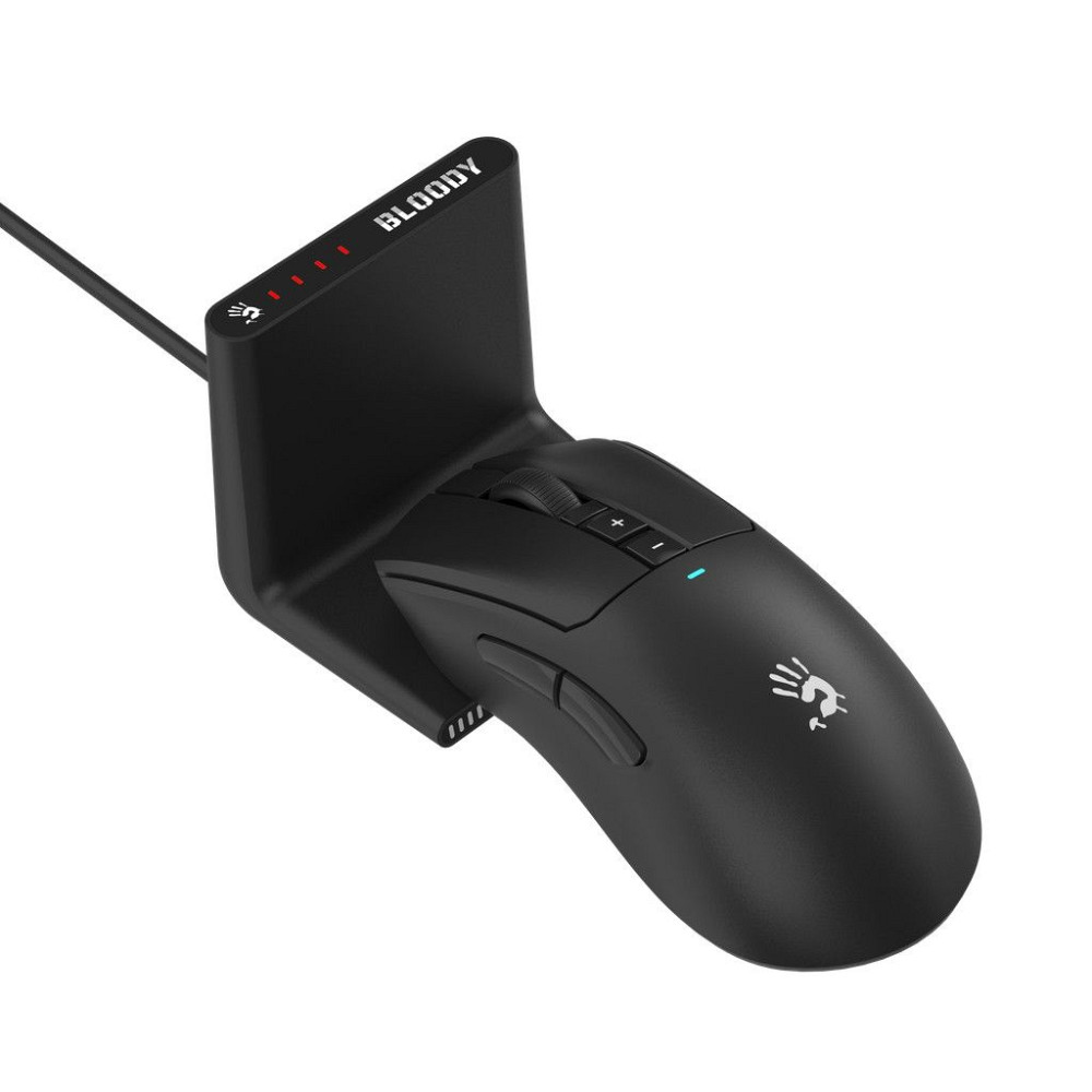 Мышь компьютерная безпроводная Bloody R73 Ultra Duo Black черная Киев - изображение 2