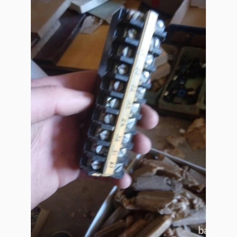 Блок зажимов БЗ-24-4У-4У3. 660-440в., 25а. 10 клемм Харків - зображення 4