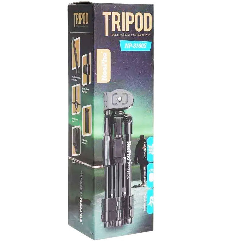Штатив NeePho NP-3160S для съемки 30-68.5см с держателем+пульт Херсон - зображення 6