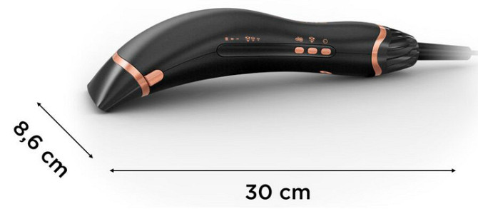Фен Rowenta Ultimate Experience Air Motion CF8C20E0 1300 Вт черный Київ - зображення 5