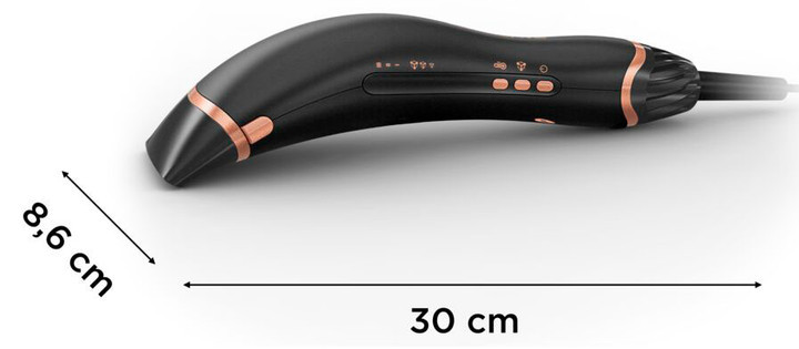 Фен Rowenta Ultimate Experience Air Motion CF8C20E0 1300 Вт черный Киев - изображение 5