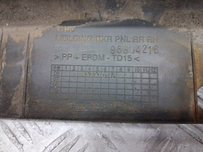 Накладка порога внешняя правая Chevrolet Captiva C100 2.4 БЕНЗИН Z24SED 2006 задн. (б/у) Киев - изображение 5