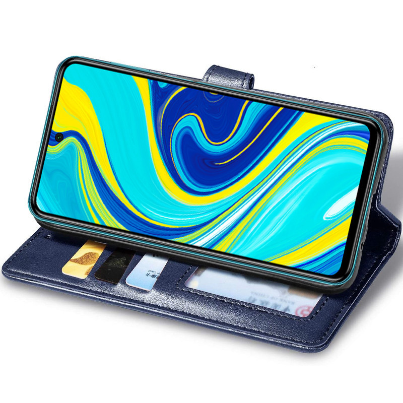 Кожаный чехол-книжка GETMAN Gallant (PU) для Xiaomi Redmi Note 9s / Note 9 Pro / Note 9 Pro Max Херсон - зображення 3