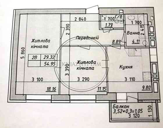 Продажа квартиры Киевская, Киево-Святошинский, Крюковщина код 21137269 Київ
