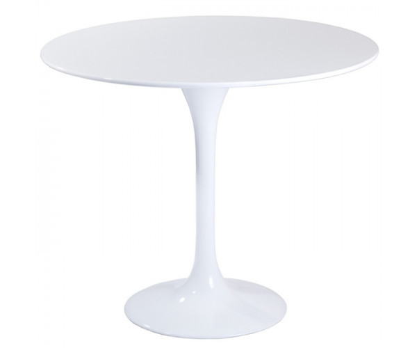 Стіл Тюльпан круглий білий д. 80 см Дніпро - зображення 1