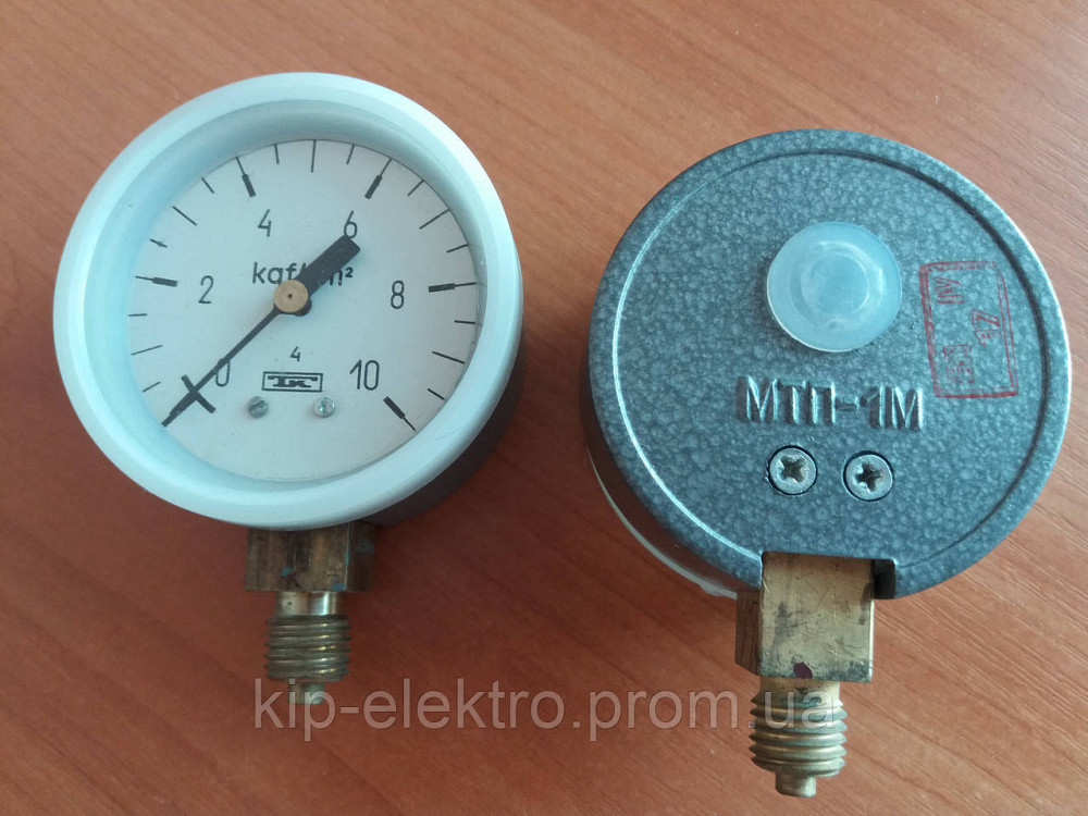 Манометр МТП-1М (МТП-1, МТП1М, МТП 1М, МТП) - радиальный штуцер (РШ) Київ - зображення 4