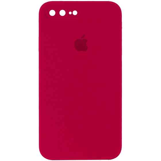 Чехол Silicone Case Square Full Camera Protective (AA) для Apple iPhone 7 plus / 8 plus (5.5") Херсон
