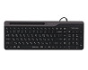 Клавиатура компьютерная проводная A4Tech Fstyler FK25(Black) черная Київ