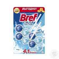Средство для чистки унитаза Bref Сила-Актив 4в1 Океанский бриз 2х50мл Київ