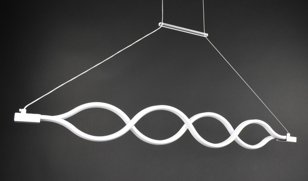 Люстра стельова LED H33L-1200-wh Білий 30-110х6х122 см. Київ - зображення 1