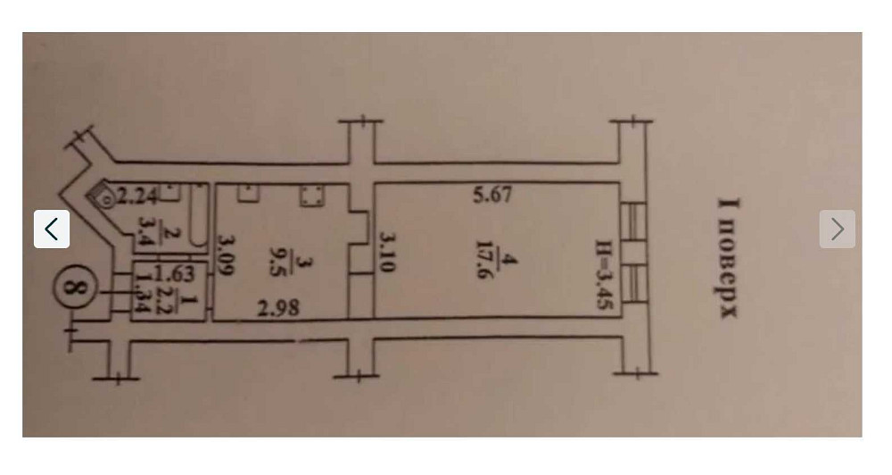 долгосрочная аренда 1-к квартира Одесса, Пересыпский, 7000 грн./мес. Одесса - изображение 2