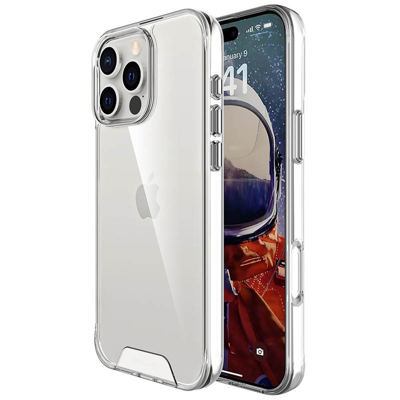 Чехол TPU Space Case transparent для Apple iPhone 16 Pro Max (6.9") Херсон - зображення 11