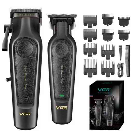 Комплект длят стрижки VGR V-197&995 черный Киев