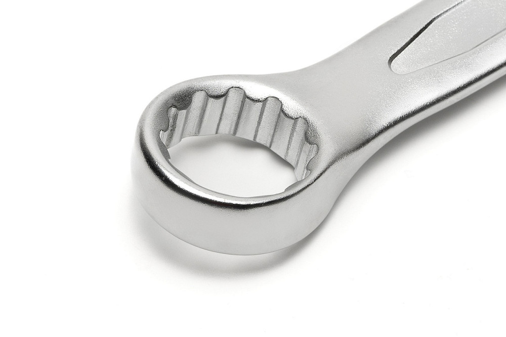 Ключи комбинированные MASTERTOOL COLD FORGED набор 15 шт (6–19/22 мм) 31CrV3 DIN 3113 в чехле 72-111 Харків - зображення 4