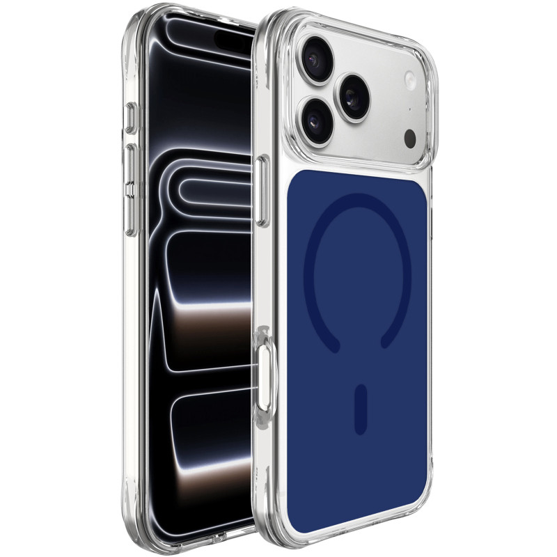 Чехол TPU+PC Space Pure Color with Magnetic Fit для Apple iPhone 17 Pro Max / 18 Pro Max (6.9") Херсон - зображення 2