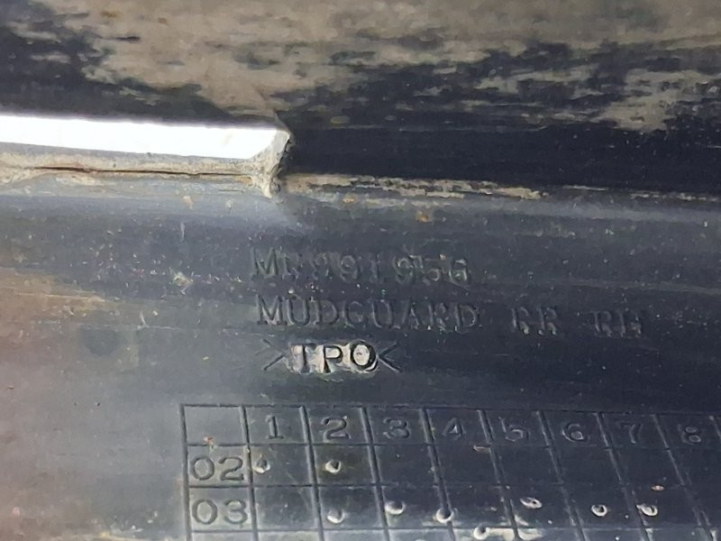 Брызговик задний правый Mitsubishi Outlander 2003-2006  (Арт. 66916) Киев - изображение 4