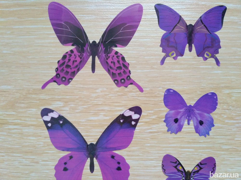 Бабочки №1 декор на холодильник Бориспіль - зображення 6