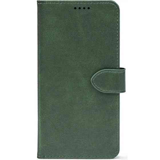 Чохол-книжка Crazy Horse Clasic для Xiaomi Redmi Note 15 5G/Poco M8 5G Dark Green (Front) Харьков
