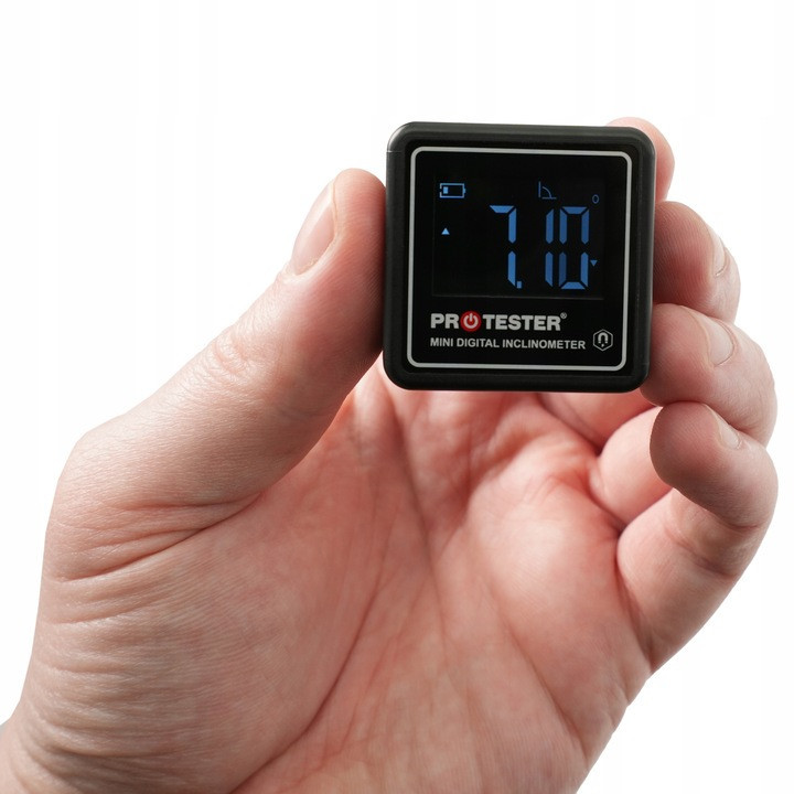 Цифровой угломер (инклинометр) на магнитном основании MINI (4х90°) PROTESTER 5347 Харьков - изображение 5