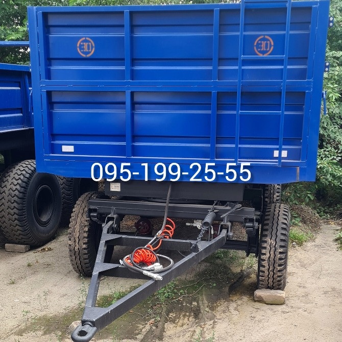 Причіп 2ПТС-4. Дишло 2ПТС-4. Коло поворотне 2ПТС-4. Гідроциліндр 2ПТС-4. Ресора 2ПТС-4 Днепр - изображение 1