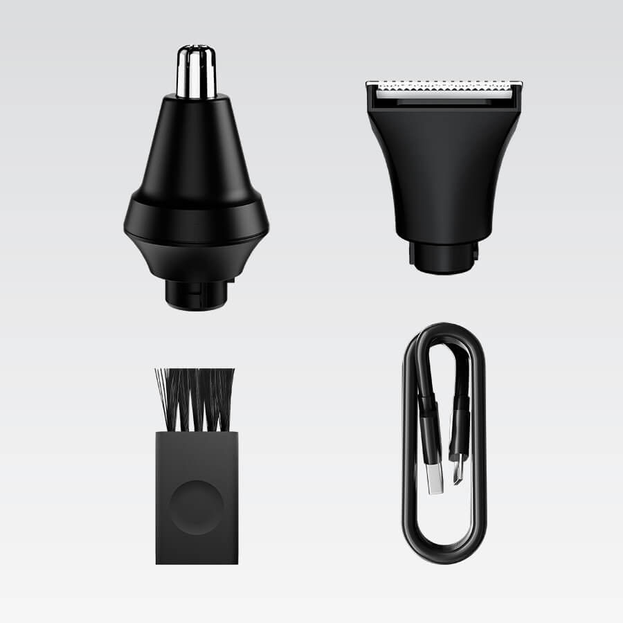 Электробритва в наборе 3 в 1 Maestro MR-676 черный Київ - зображення 3