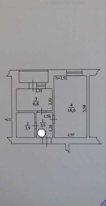 продажа 1-к квартира Бориспольский, Борисполь, 36000 $ Бориспіль - зображення 2